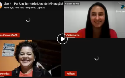 Live 4 – Por Um Território Livre de Mineração!